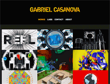 Tablet Screenshot of gabrielcasanova.net